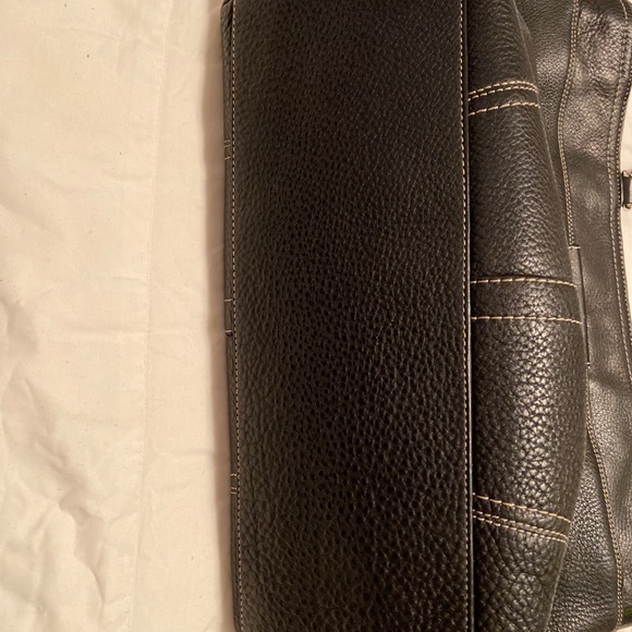 Coach Hamilton Pebbled Lunch Tote Purse - Picture 2 of 7